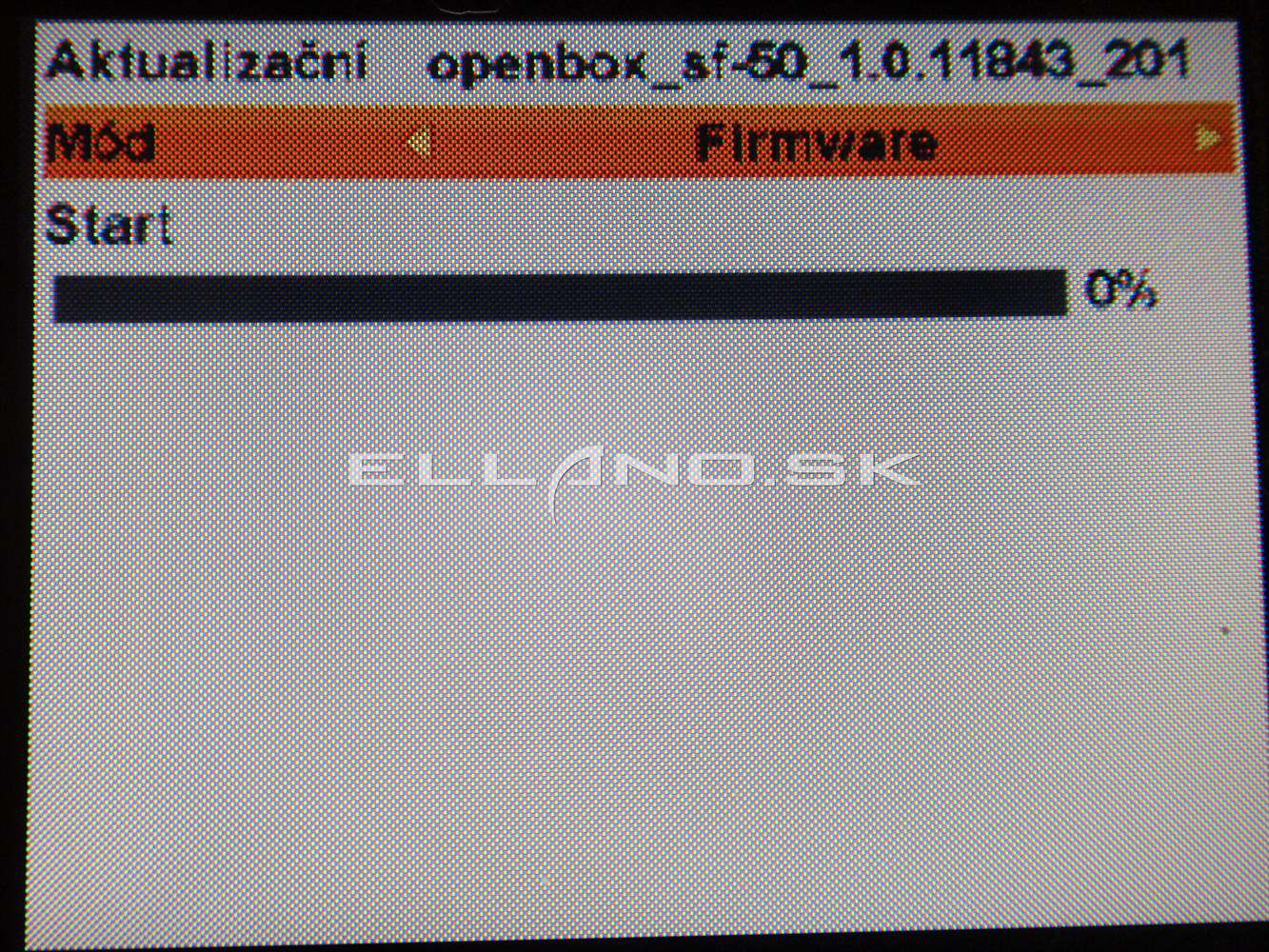 aktualizace firmware